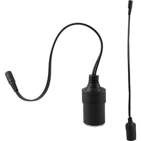 Chargeur allume-cigare voiture prise femelle adaptateur câble connecteur alimentation 12V (1/5)