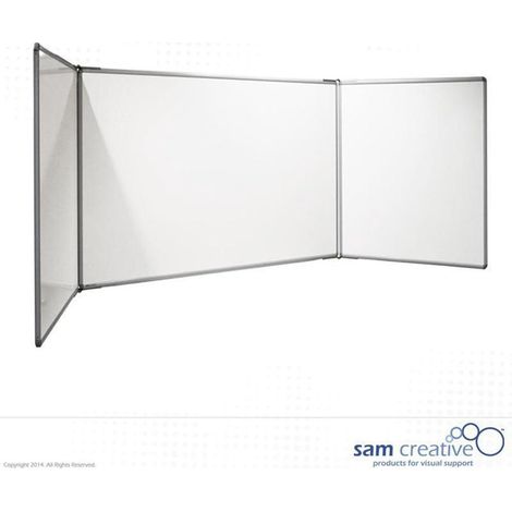 Pizarra blanca Pro Series, cinco superficies esmaltadas, 60 x 90 cm. (1/3)