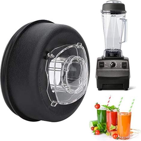 Couvercle et bouchon en 2 parties - Couvercle de rechange pour blender Vitamix, accessoires pour extracteur de jus de 1,9 L (64 oz). (1/5)