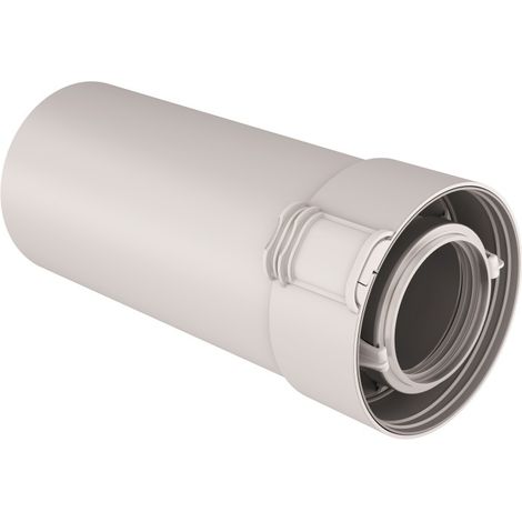 Conducto Rolux de condensación Ø 60/100mm PPtl/PP Sekurit longitud 500mm (1/2)