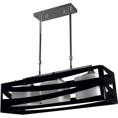 Lámpara de techo cepheus 3xe27 l.64xan.22xal.reg.cm acrílico negro