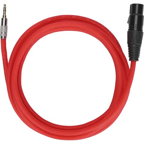 Câble micro XLR femelle vers Jack 3,5mm JORINDO, cordon signal équilibré XLR vers 1/8 pouce JD6017 (1/5)
