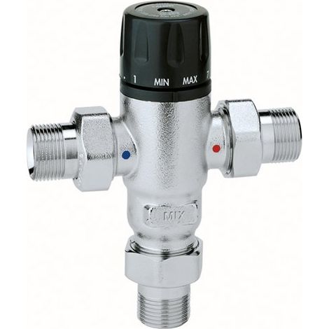 Caleffi Thermomischer Regelbereich 1/2" 30 °C - 65 °C 521400 (1/6)