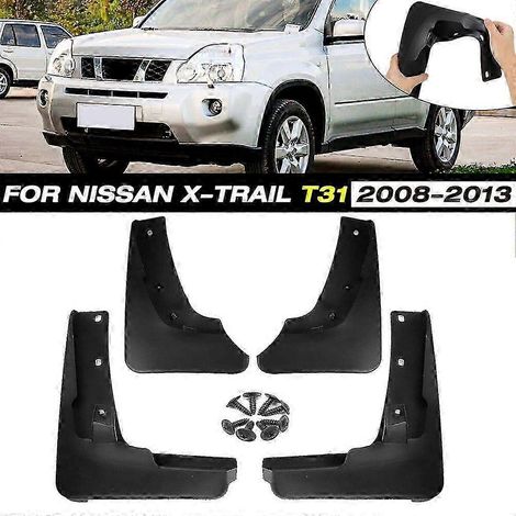Idéal pour Nissan X-Trail T31 2008-2013, lot de 4 bavettes garde-boue (1/5)
