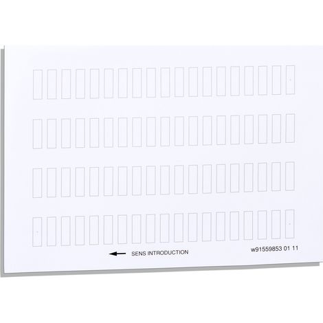 Harmony planche de 76 étiquettes diam. 22 8 x 27 mm non marquée à imprimer SCHNEIDER ZBY4100 (1/3)