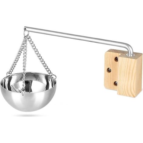 Bol D'arôme Sauna, 350 ML Bol d'arôme Sauna en acier inoxydable Bol d'arôme Bol en cuivre Accessoire de sauna, pour sauna et spa à la，Belle et élégante, robuste et durable (1/5)