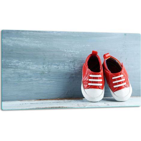 Schneidebrett aus Glas, 52x30 cm, Schuhe (1/5)