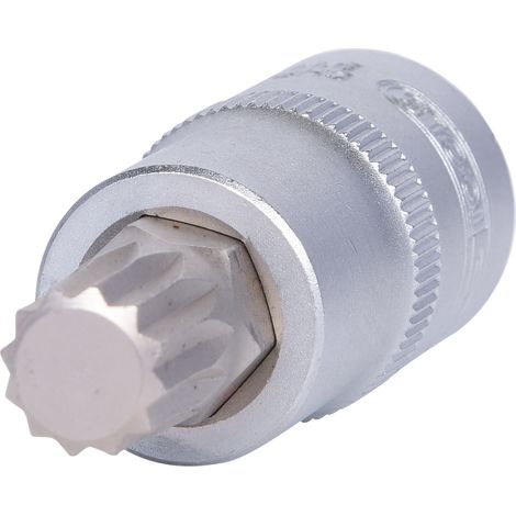 KS Tools 1/2 Bit-Stecknuss XZN, M12, 55 mm (1/5)