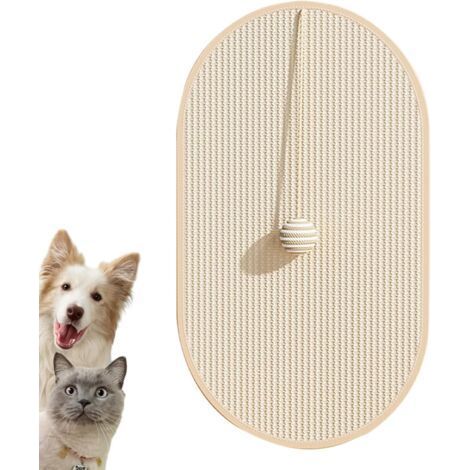 Tapis À Griffes pour Chat Tapis De Sol Anti Griffures pour Chat Et Tapis,Jouet À Griffes Résistant pour Chaton Protégeant Sol Tapis Et Canapé (1/5)