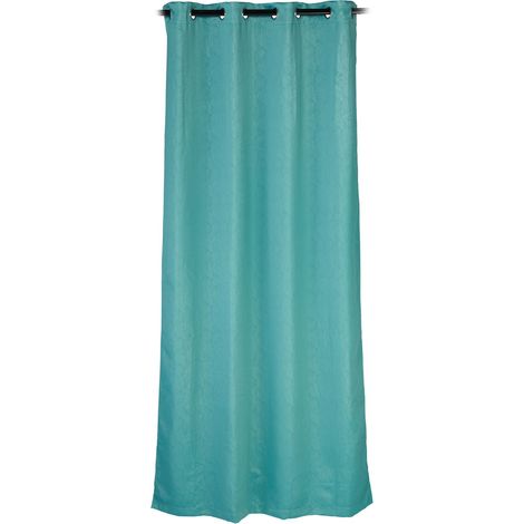 Set di 2 tende oscuranti in stile moderno 90 x 135 cm e 120 x 135 cm in poliestere verde 130009593