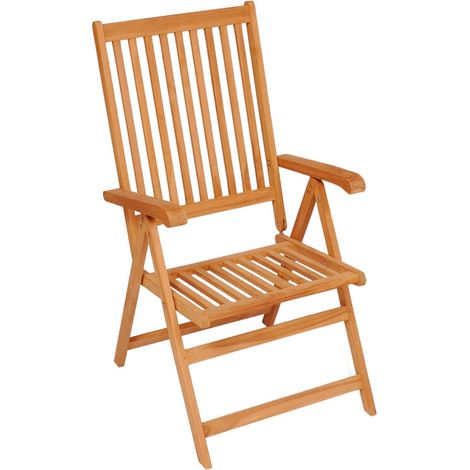 Maison Exclusive - Verstellbare Gartenstühle mit Auflagen 8 Stk.