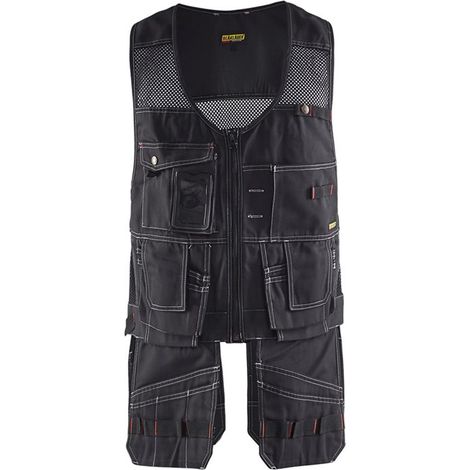 Gilet porte-outils Blaklader X1500 Noir S. (1/5)