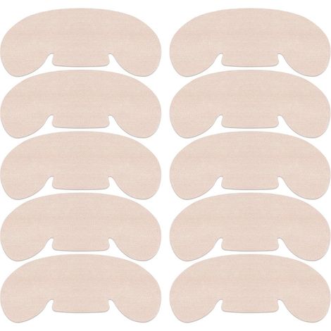 Bandes anti-transpiration auto-adhésives absorbantes pour casques de chantier (10 pièces)  Idéales pour le golf, le travail et les activités de plein air (femmes et hommes).