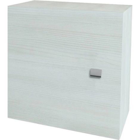 Savinidue Pensile Cubo Zaffiro - Rovere Bianco - 45 cm (1/3)