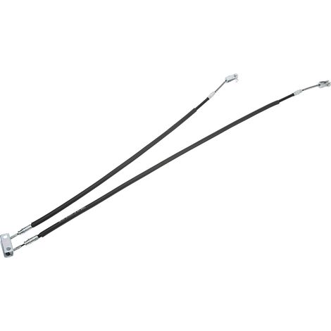 2pc Jeu de Câbles de Frein Club Car 47,5in/37,5in Côté Passager Conducteur 70273‑G03 Remplacement EZGO TXT 1994‑2008 (1/5)