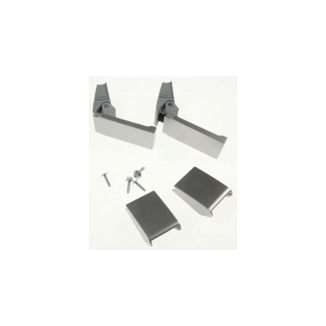 Kit de reparación de tiradores de acero inoxidable para Frigorífico, Congelador LIEBHERR 9590190