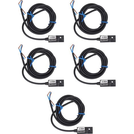 5 Magnetsensoren, 100-mA-Schalter, empfindlicher Näherungssensor, AC/DC 0–250 V, Packung (1/5)