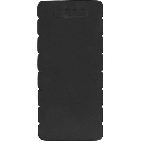 Cojín de jardín de EVA de alta densidad para arrodillarse, con asa, para jardinería, trabajo y yoga (negro). (1/5)