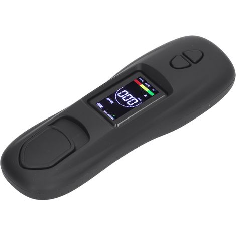 Alcoolomètre portable avec affichage numérique LCD et annonce vocale, idéal pour les fêtes à domicile ou un usage professionnel (DC5V). (1/5)