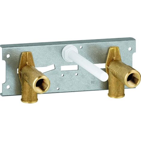 GROHE Juego de obra para termostato 39383 para termostatos de lavabo murales, 39383000