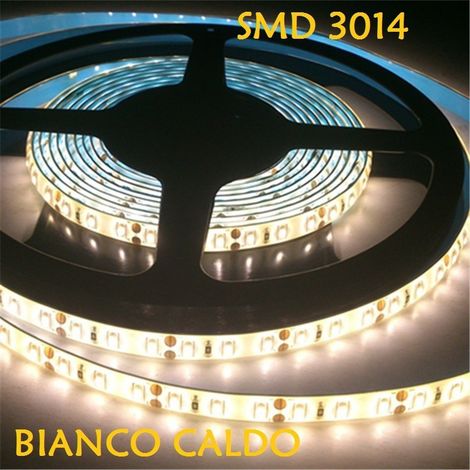 Trade Shop - Tira De 5 Metros 300 Led 3014 Smd Para Exterior Ip65 12 V Dc Calor Frio -