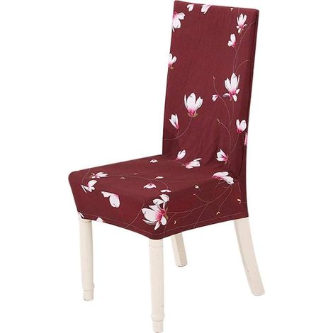 Housses De Chaise De Salle à Manger Housse De Chaise Extensible, Housses De Chaise Housses De Protection De Chaise, Tissu Solide épais Et Doux Lavable (1/5)
