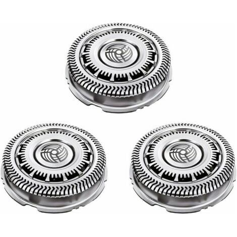 3pcs SH90 Têtes de rasoir électrique Remplacement Compatible avec les séries Phili-ps Norelco SH90 / 62 Série 9000 8000 S8950 S9000 S9311 S9321 S9511 S9531 S9721 Lames de Rechange (1/5)