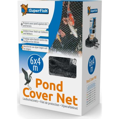 Filet de protection bassin 6 x 4 m