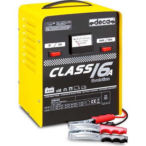 Deca 310000 Class 16A Caricabatterie Portatile Piombo WET AGM 12V 24V 20 200 Ah 9A Corrente di Carica 220W (1/6)