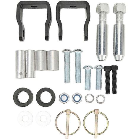 Compatible avec les Wrangler TJ et JKS : système de barre stabilisatrice avant réglable en hauteur de 2,5 à 6 pouces avec dispositif de déconnexion réglable (f54). (1/5)