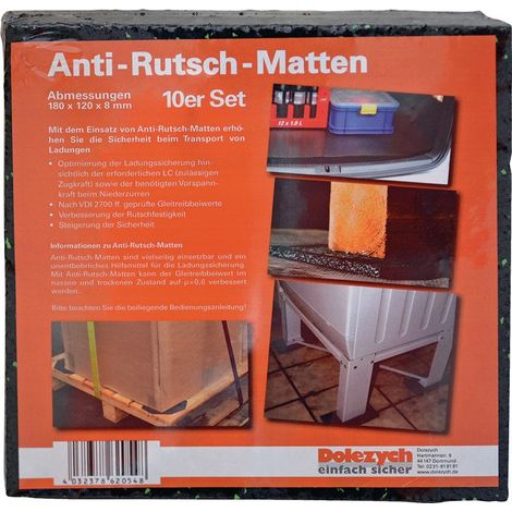 Antideslizante  L12cm  A18cm D8mm  de granulado  10 recortes  DOLEZYCH