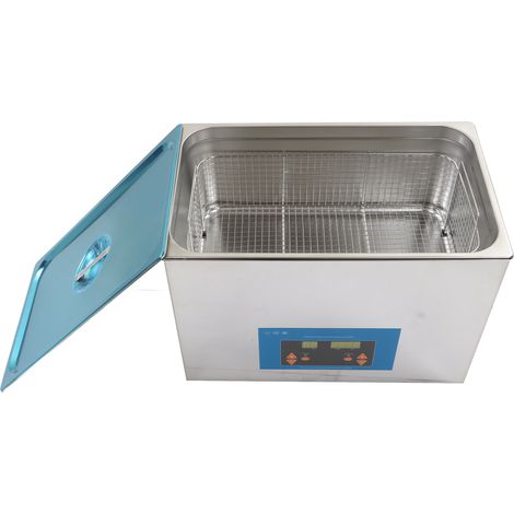 Ultraschallreiniger mit Edelstahl-Heizfunktion, 40 kHz, 27 l, 500 W, EU-Stecker, 220–240 V (1/5)