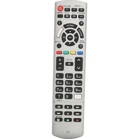 Télécommande N2QAYB001254 pour téléviseur Panasonic, compatible avec les téléviseurs Panasonic TX-40HX800B, TX-55H1000B et TX-65HZ1000B. (1/5)