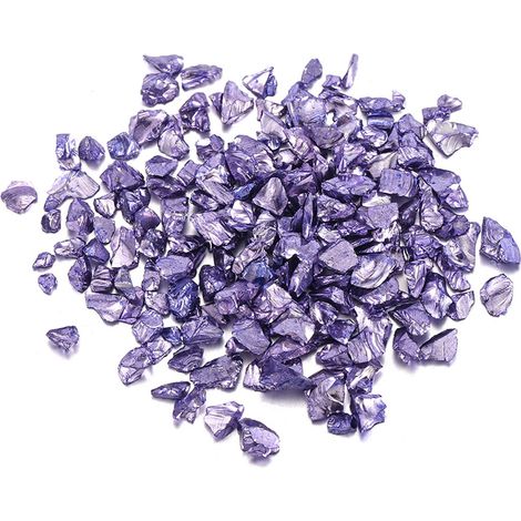 Gravier Concassé - Émaillé Coloré - Granulométrie 0,1 À 0,4 cm - Décoration Intérieure Maison Aquarium Poterie Paysagisme Microscopique - 1 Sachet De 20 g (1/5)