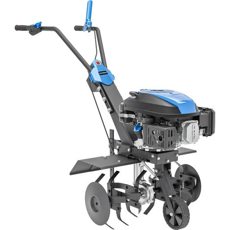 Hyundai Motobineuse thermique sans fil 60cm à essence avec, 4 jeux de fraises