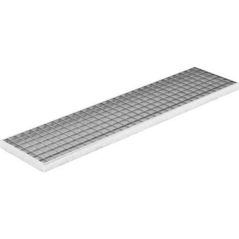 Normgaragenrost Außenmaß 190 x 990 mm, Maschenteilung 33 x 33 mm