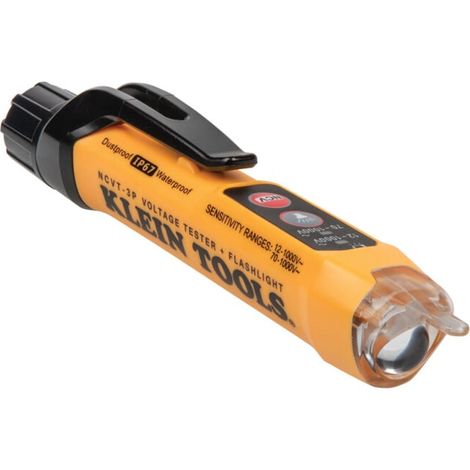 Klein Tools Testeur de tension sans contact 12 à 1000 V AC CAT IV avec lumière (1/5)