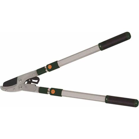 Pro Alu Ratschen Astschere teleskopierbar Ambossschere Gartenschere Rosenschere (1/5)