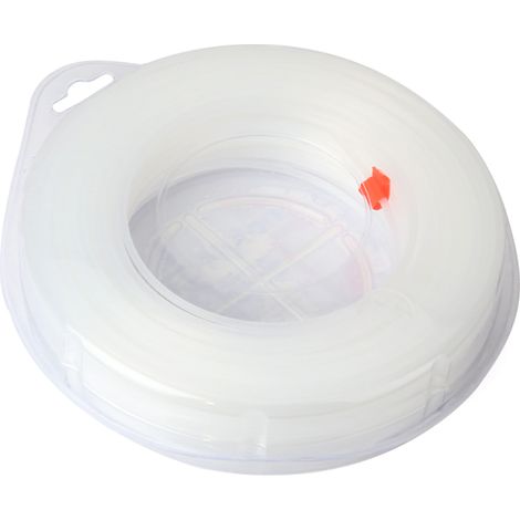 Fil débroussailleuse Rond 3 mm x 60 m Fil Nylon (1/5)
