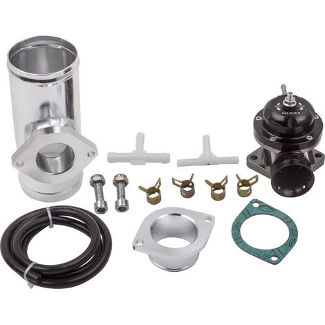 30PSI Universal 40mm Blow Off Valve Kit Turbo Super Charge Dump 2 Bolt Mounting (1/5)