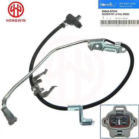 Capteur de vitesse de roue ABS avant gauche 89543-07010, 89543-33030 pour Lexus ES300 1997-2000, Toyota Avalon, Solara, Camry 2.2L et 3.0L (1/5)