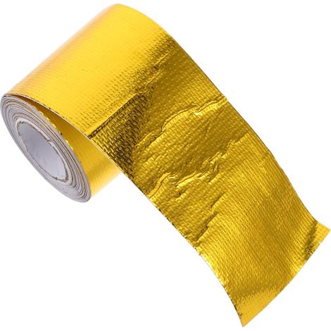 Ruban thermique en aluminium doré pour tuyaux et véhicules de loisirs, (1/5)