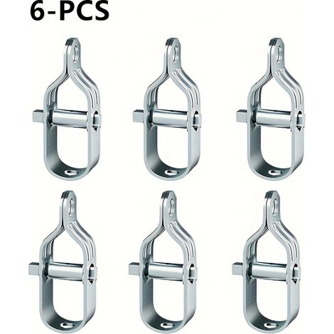 Jeu de 6 tendeurs de fil métallique — Outils durables et réglables pour la fixation de câbles et de clôtures (1/5)
