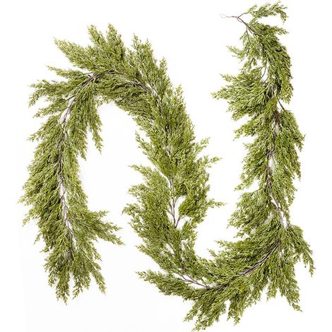 Guirlande De Noël - Guirlande En Plastique Norfolk - 180 cm - Pour Intérieur Et Extérieur - 1 Pièce (1/5)