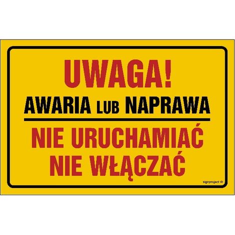 NC006 Attenzione Malfunzionamento o riparazione. Non utilizzare.