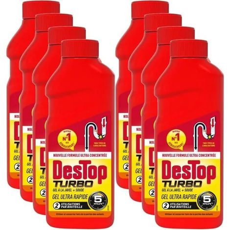 Abflussreiniger destop kraftvolle Formel 1l effektiv schnell