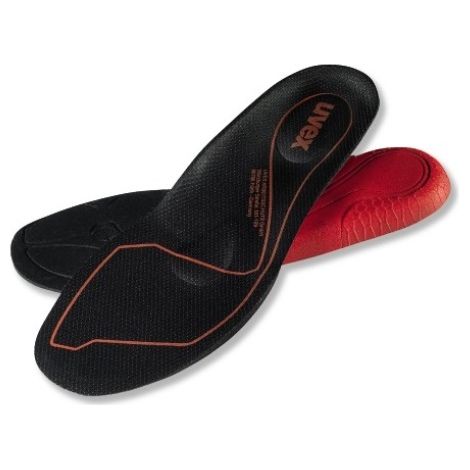 UVEX Einlegesohle für 1 2 xenova construction Gr. 37 W10 schwarz/rot 9534.7