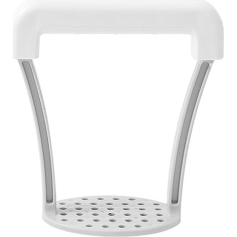 Manueller Kartoffelstampfer, Babybreistampfer, Küchenutensil aus Edelstahl, Kartoffelstampfer