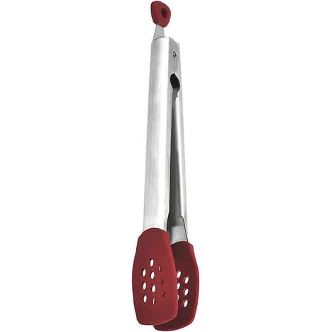 Silicone résistant alimentaire pince barbecue maison cuisine / salle à manger Dimensions 2750 x 440 x 180 cm Design ergonomique rouge vendu séparément (1/5)