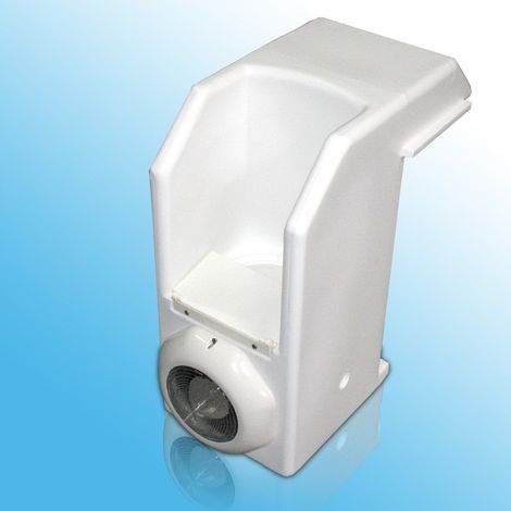 Skimmer de piscine PVC avec éclairage halogène 100W – Dimensions 61 x 51 cm – Installation facile sans découpe – Inclus : panier de skimmer – Water Clip (1/3)